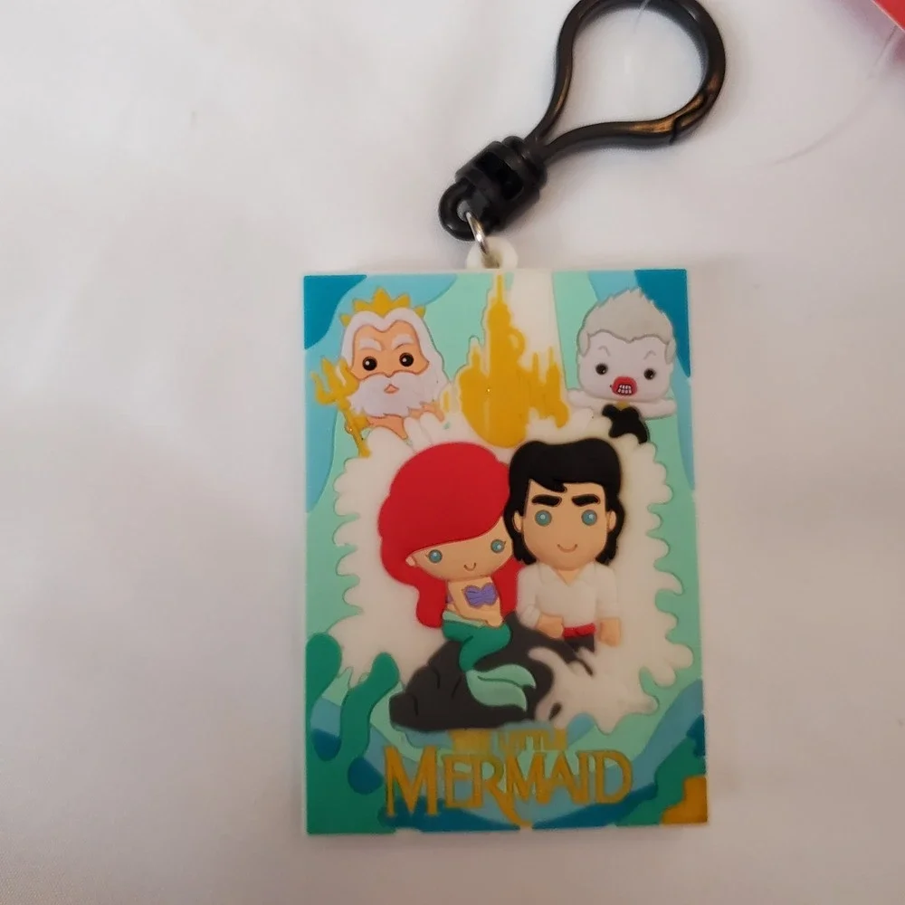Disney Princess Series 37 Figural Bag Clip Keychain THE LITTLE‎ MERMAID POSTER